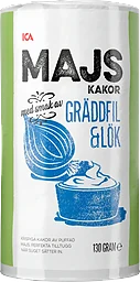 Majskakor Gräddfil & lök 130g ICA
