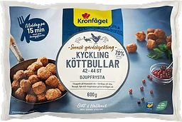 Kycklingköttbullar 600g Kronfågel