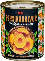 Persikohalvor 480g ICA