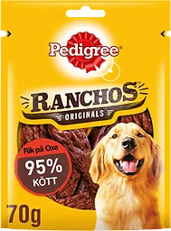 Hundgodis Ranchos Oxe 70g Pedigree