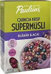 Müsli Blåbär & Acai 400g Paulúns