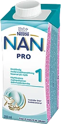 Modersmjölksersättning NAN Pro1 0mån Drickfärdig 200ml Nestle
