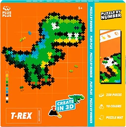 Plus Plus Bygg T-Rex 250 bitar