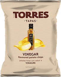 Chips Med Vinäger ca 125g Torres