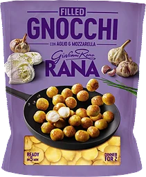 Färsk Pasta Fylld Gnocchi Vitlök Mozzarella 280g Rana
