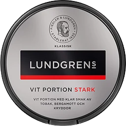Lundgrens Vit Portion Stark