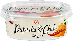 Färskost Paprika & chili 125g ICA