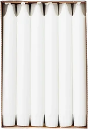 Kronljus Vit Stearin 20cm 30-p ICA