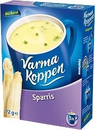 Sparrissoppa 3 portioner 6dl Varma Koppen
