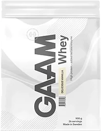 Whey 100%, Delicious vanilla 900gram GAAM