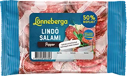 Lindösalami Peppar Skivad