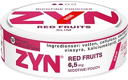 Red Fruits Slim Tobaksfritt Snus