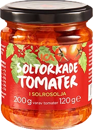 Soltorkade tomater 200g ICA