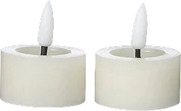 LED Värmeljus creme 2p ICA