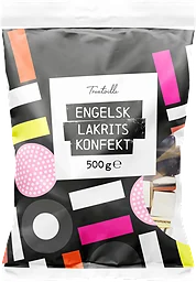 Engelsk Lakritskonfekt 500g Treatville