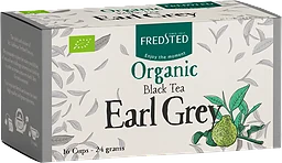 Te svart Earl Grey Ekologisk 16-p Fredsted
