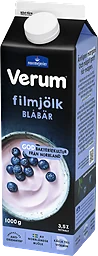 Blåbär Filmjölk