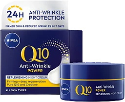 Nattkräm Q10 Power Firming Night Cream 50ml NIVEA