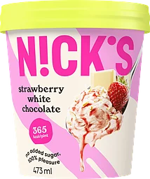 Strawberry White Chocolate Glass