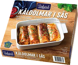 Kåldolmar i sås Fryst 4-p 540g Dafgårds