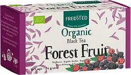 Te svart Forest Fruit Ekologisk 16-p Fredsted