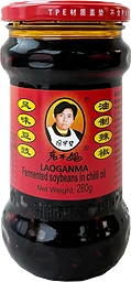 Sojabönor fermenterade i chiliolja 280g Laoganma