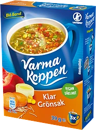 Klar Grönsak Varma Koppen Pulver/3 Port
