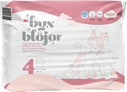 Byxblöjor Strl 4 7-11kg 40-p ICA