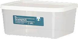 Förvaringsburk Vit 1,6l 1-p ICA
