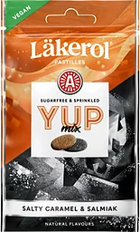 Pastiller YUP Mix Salt karamell & salmiak 30g Läkerol
