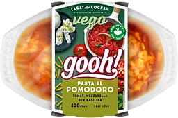 Pasta Al Pomodo Mozzarella Vego 400g Gooh