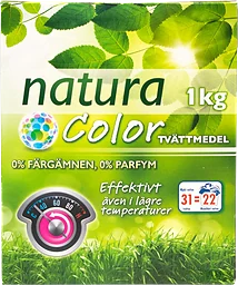 Tvättmedel Color 1kg NATURA