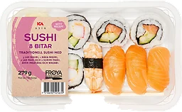 Sushi 8 bitar 279g ICA Asia