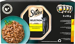 Fjädermeny Selection Kattmat Sås 8-pack