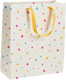 Presentpåse Konfetti 26x31 cm