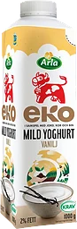 Mild Yoghurt Vanilj 2% Ekologisk 1000g Arla Ko®