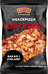 Snackpizza Meat feast Glutenfri 100g Moilas