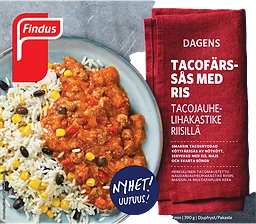 Tacofärssås med ris 390g Findus