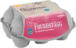 Frukostägg L 6-p Lantägg