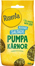 Pumpakärnor Torrostade & lättsaltade 150g Risenta