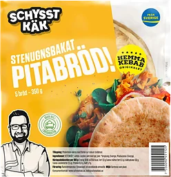 Pitabröd 350g 5-p Schysst käk