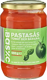 Pastasås Tomat & basilika