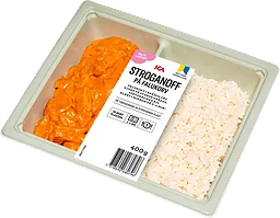 Färdigmat Korvstroganoff med Ris 400g ICA