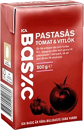 Pastasås med vitlök 500g ICA Basic