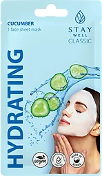 Ansiktsmask Classic Cucumber Mask 1-p