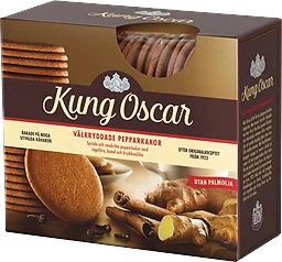 Välkryddade Pepparkakor 300g Kung Oscar