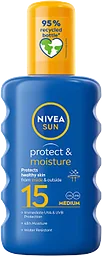 Solkräm Protect & Moisture Sun Spray SPF15 200ml NIVEA SUN