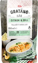 Gratängsås Citron & Dill 250g ICA