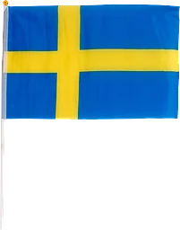 Tygflagga På Pinne 30x45cm