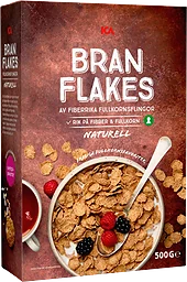 Branflakes Naturell 500g ICA